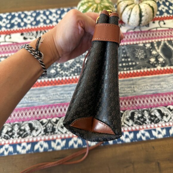 Bally Brown Leather and PVC Crossbody, Vintage, EUC - Picture 8 of 14